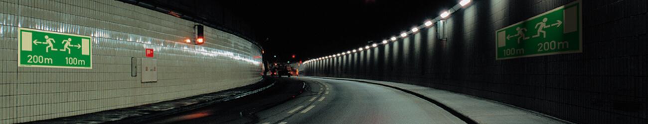 Sicherheitsleitsysteme für Tunnel, U-Bahnen etc.