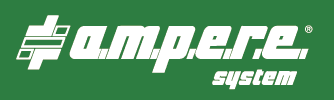 ampere Bodenmarkierung Logo
