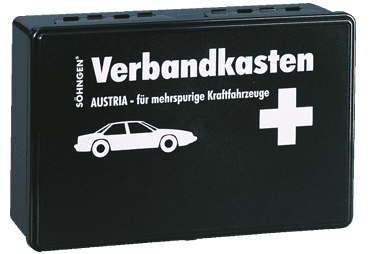 Autoverbandkasten für Österreich - Inhalt