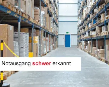 Notausgang Schild normal