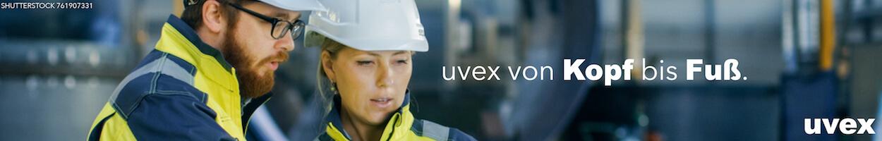 uvex Arbeitsschutz - Von Kopf bis Fuß