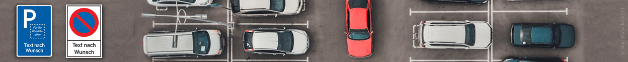 Verkehrsschilder und Straßenschilder selbst gestalten