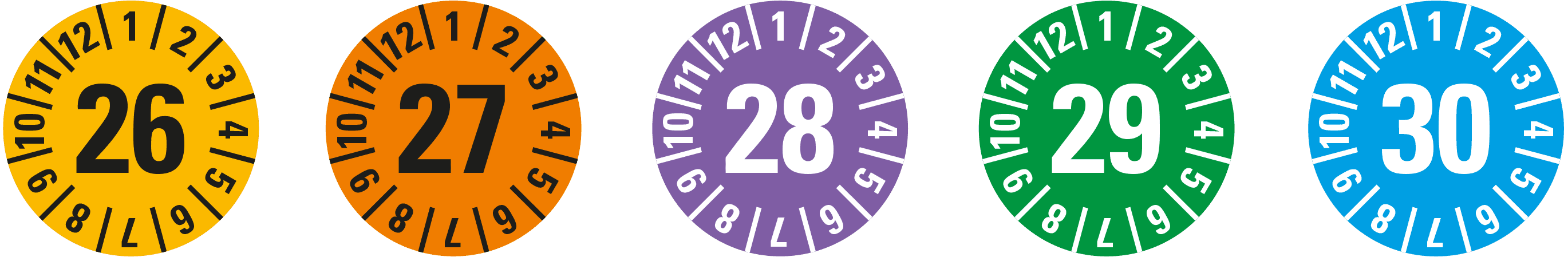 Jahres-Prüfplaketten kaufen