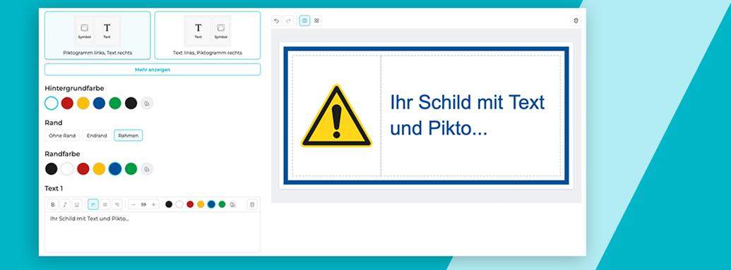 Schilderkonfigurator Kroschke SIGN