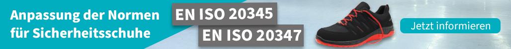 Anpassung der Normen für Sicherheitsschuhe