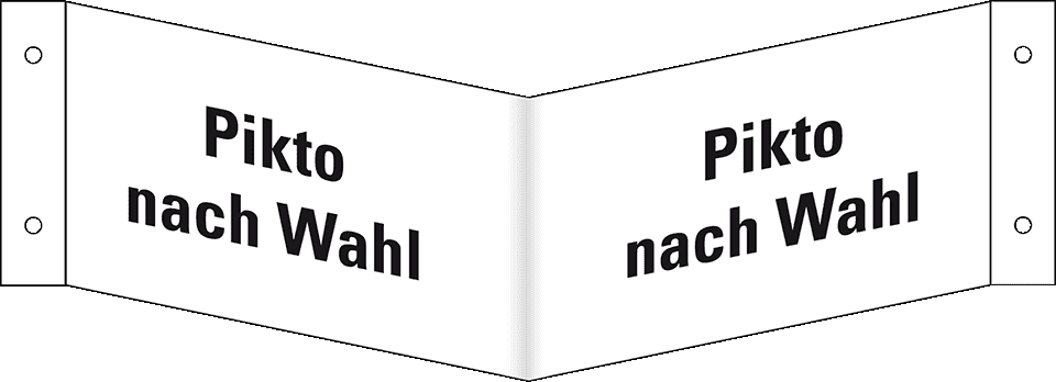 Nasenschild Pikto nach Wahl