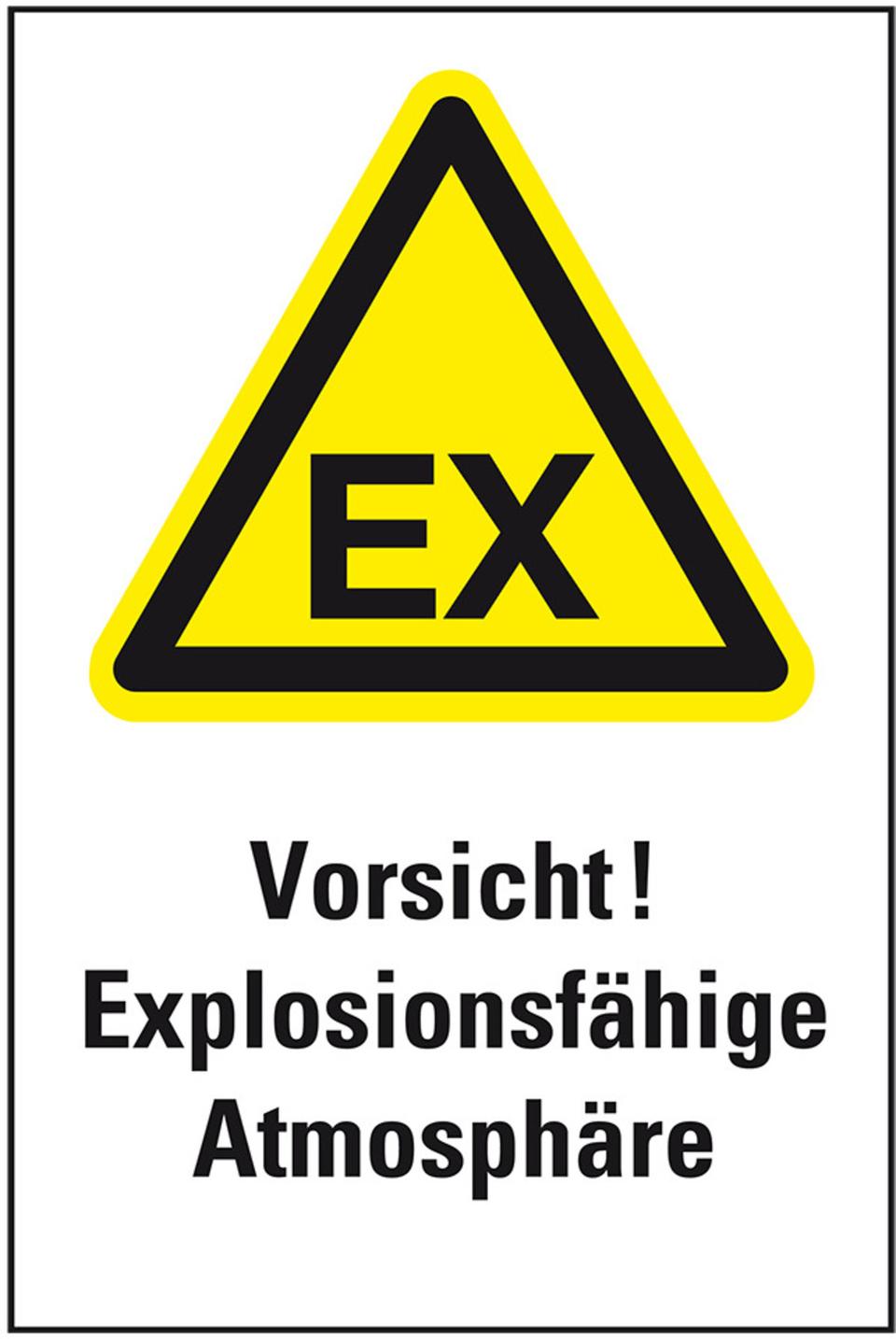 KSIGN Warnschild Vorsicht Explosionsf hige Atmosph re KennV Kaufen KSIGN Warnschild Vorsicht Explosionsf hige Atmosph re KennV Kaufen